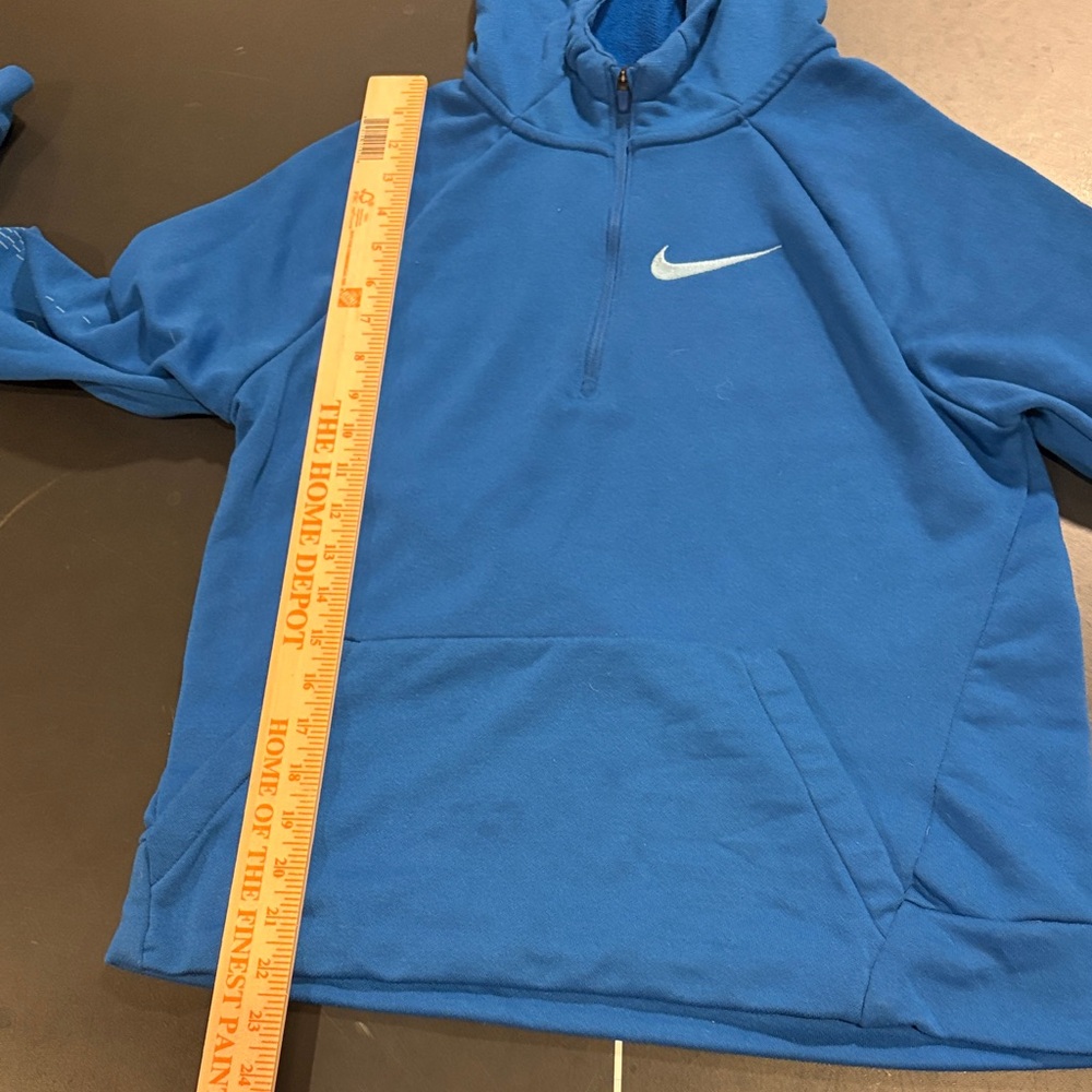 Nike Kids Royal Blue Pullover Hoodie - Picture 10 of 11